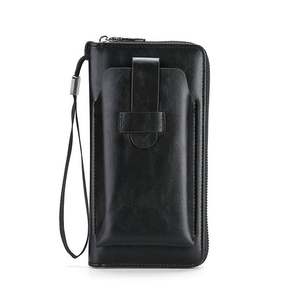 【50% OFF】💼Многофункционален мъжки портфейл, ръчно изработен от естествена кожа, в нов стил
